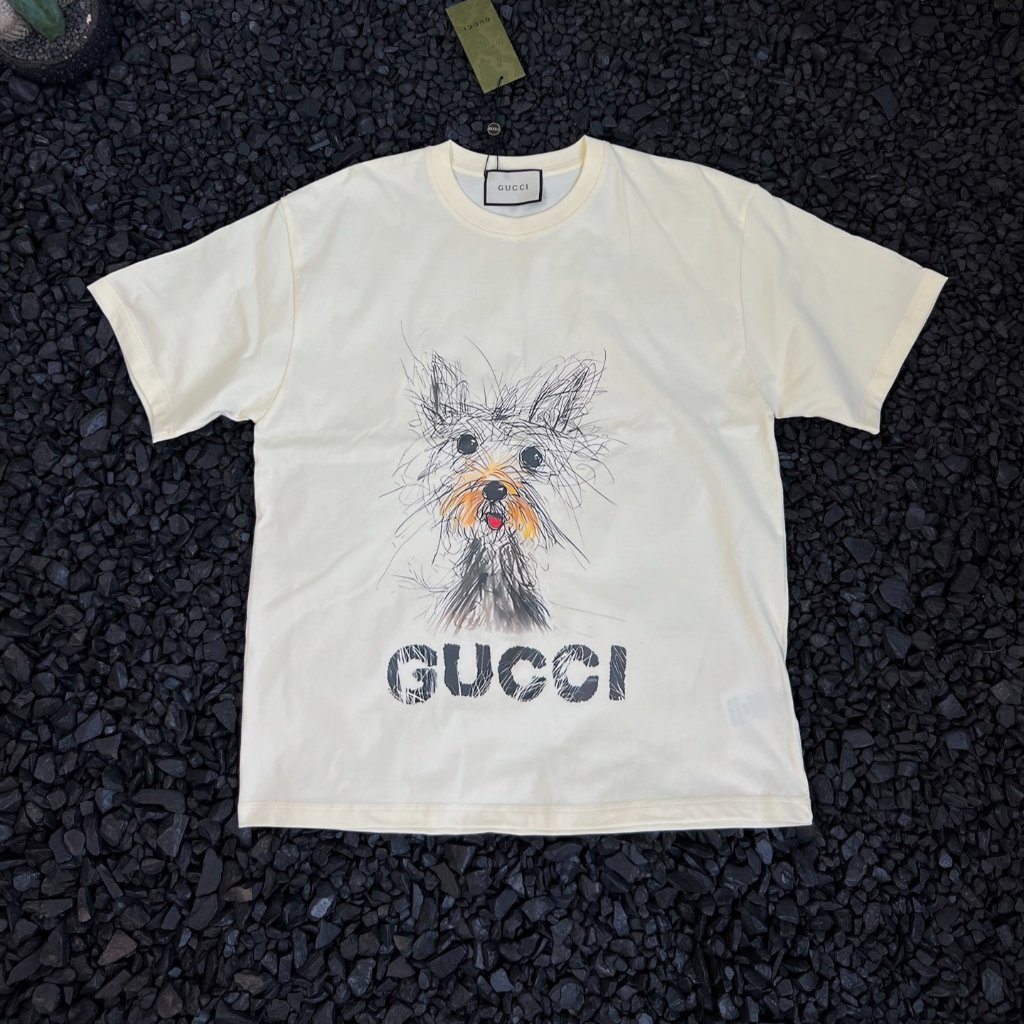 Gucci White Short Sleeves